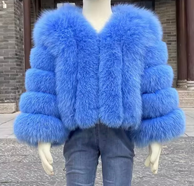 Kids Luxury Fur Coats