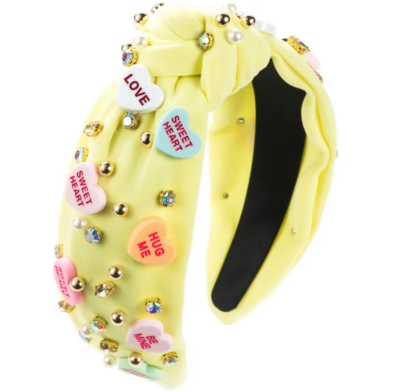 Little Dollerina Yellow Candy Crush Headband